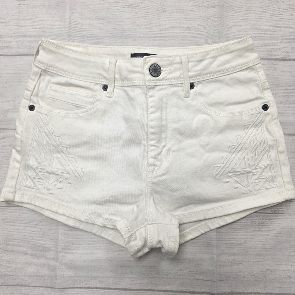 Kendall & Kylie Off-White Jean Shorts